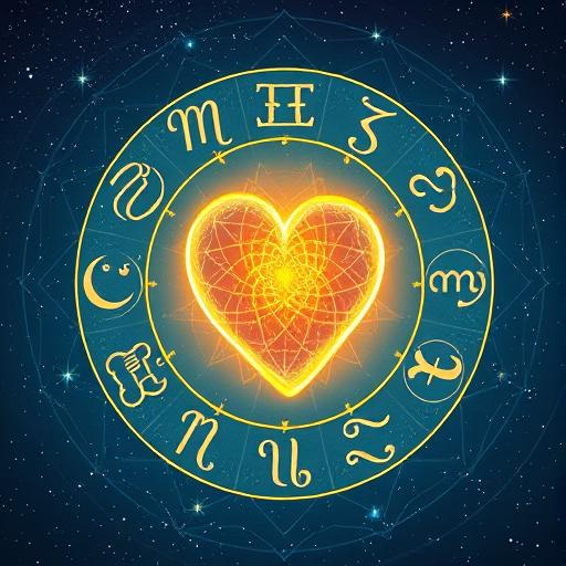 Dreamy Cosmic Scene with Zodiac Signs
