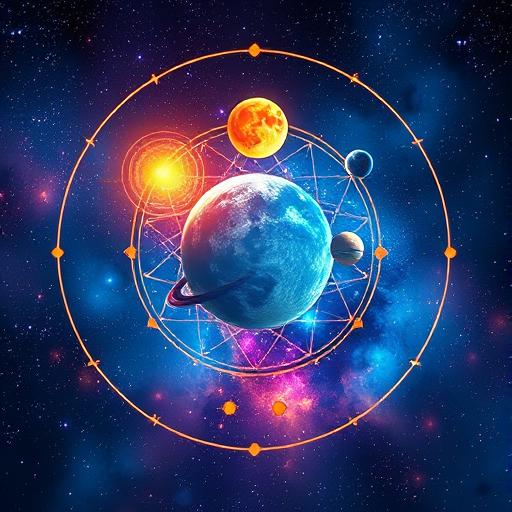 Artistic representation of a person's spiritual journey