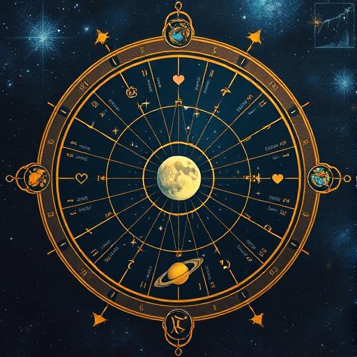 Celestial Map Depiction