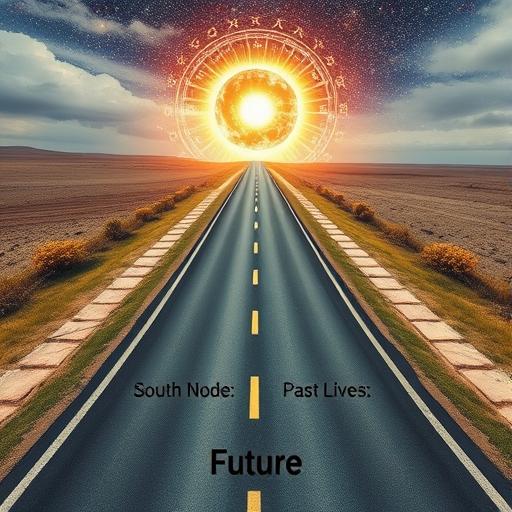 Symbolic Road to New Beginnings