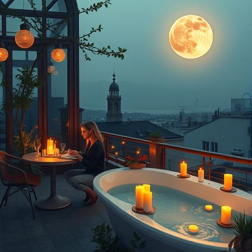A whimsical portrayal of astrological themes with a humorous and imaginative twist