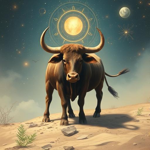 Illustration of Taurus sign