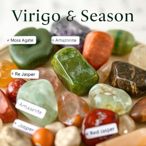 Focused display of Virgo and Libra symbols