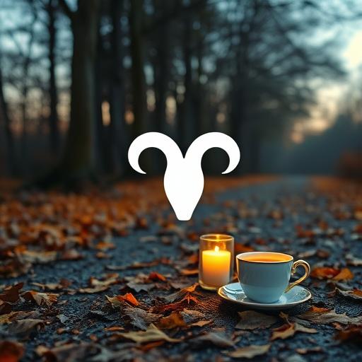 A peaceful evening setting with candles and a soothing atmosphere.
