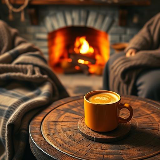 A cozy early autumn scene