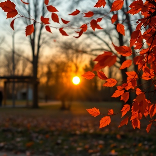 Autumn Night Visualization
