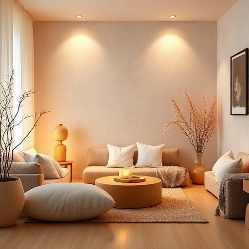 Cozy indoor space