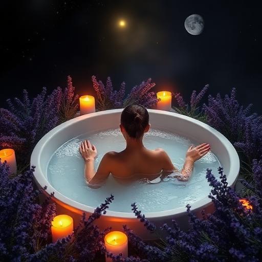 Spiritual cleansing with salt baths, sage, and silence
