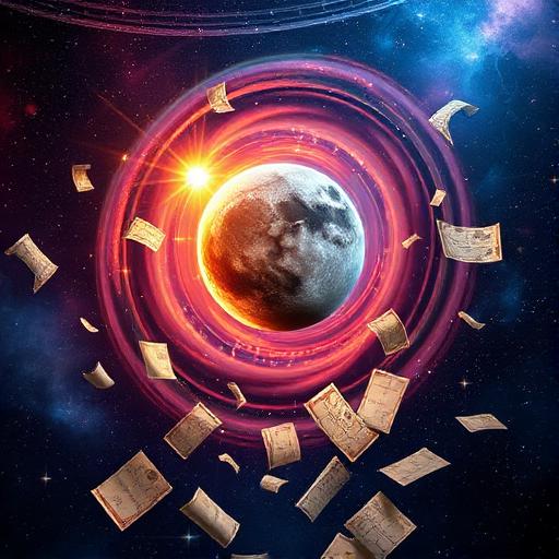 Cosmic Scene of Mercury Retrograde