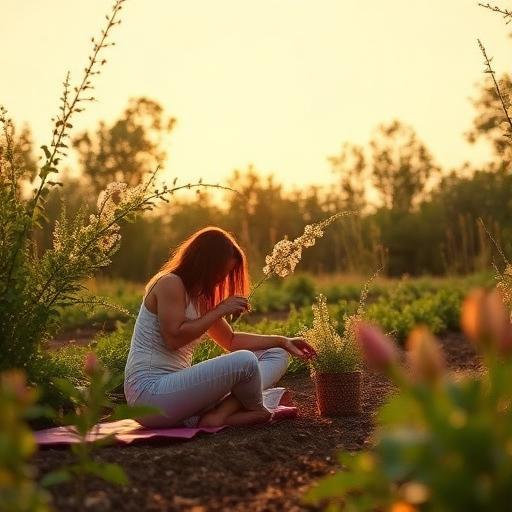 Serene scene illustrating peace